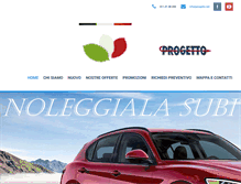 Tablet Screenshot of progetto.net